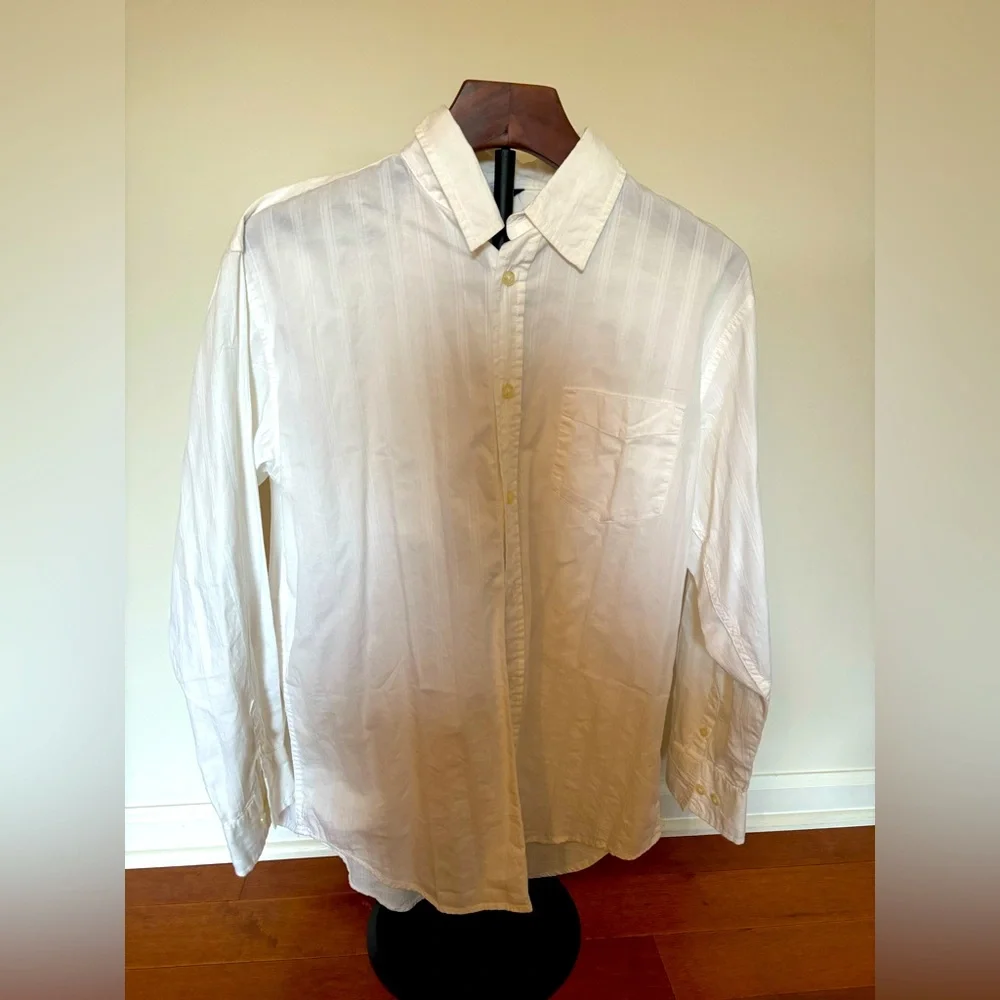 GAP Boys XXL 14-16 White Button Down Shirt‎